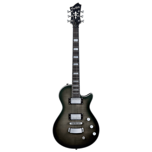 Hagstrom Ultra Max Guitar in Cosmic Black Burst Satin