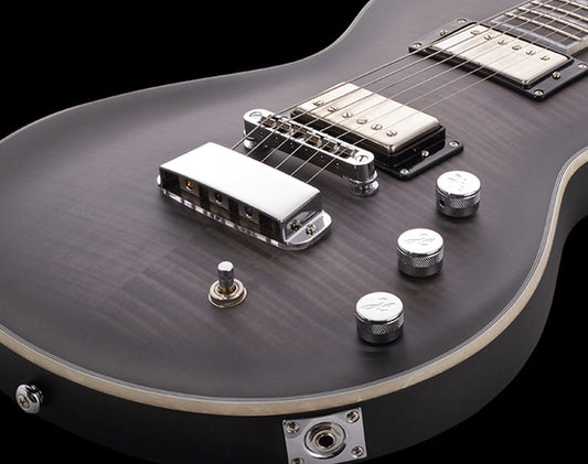 Hagstrom Ultra Max Guitar in Cosmic Black Burst Satin