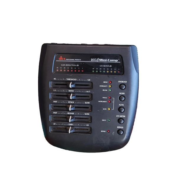 dbx MC6 Mini-Comp Stereo Line/Instrument Compressor – Southside