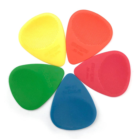 Wedgie Delrin XT Textured Picks (12 Pack) (Assorted Sizes/Colours)