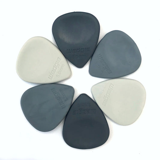 Wedgie Rubber Picks - 1 Pick (Assorted Sizes)