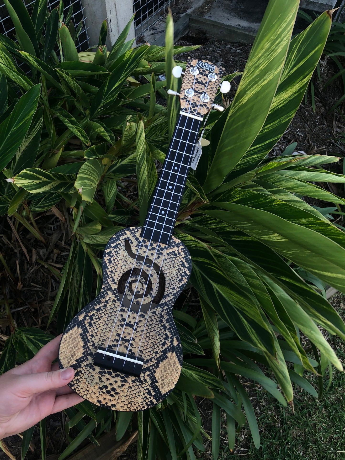 Mahalo MA1PY Soprano Ukulele Art II Python