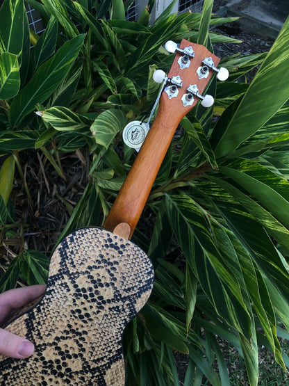 Mahalo MA1PY Soprano Ukulele Art II Python