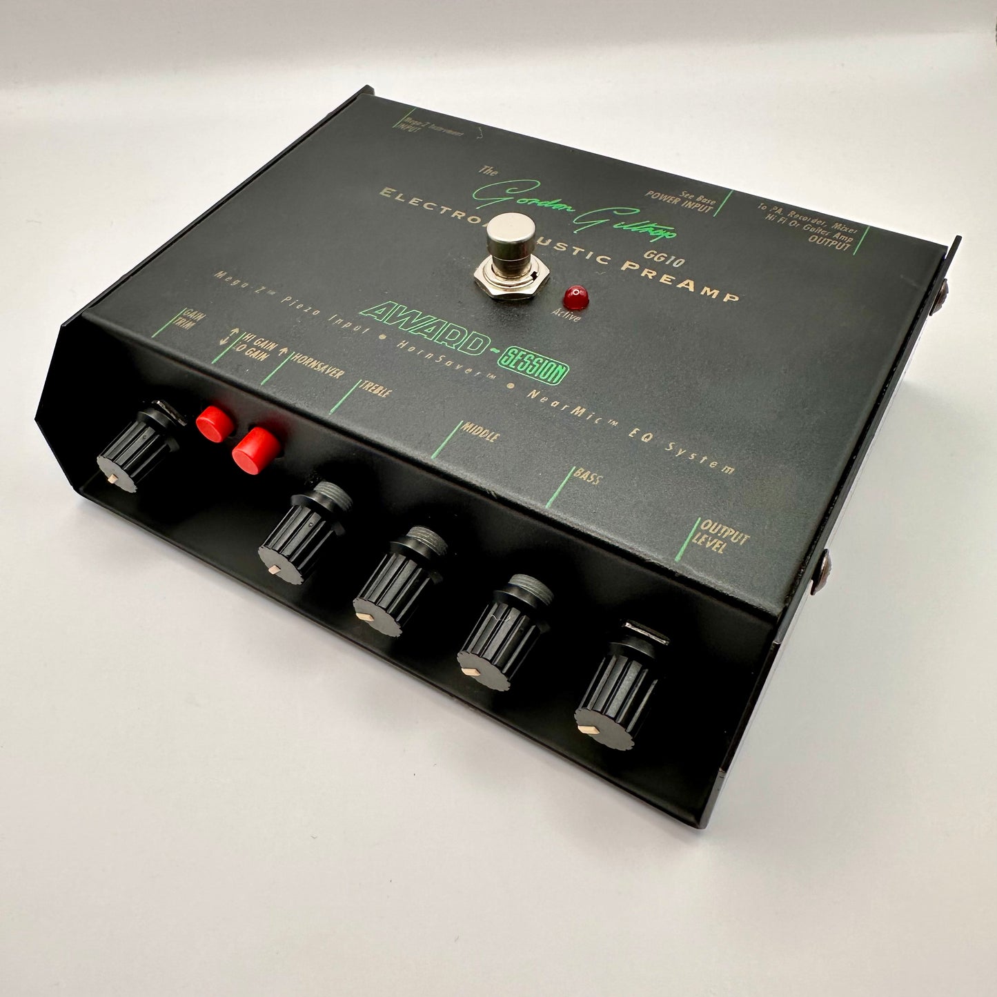 Award-Session Gordon Giltrap GG10 Electro-Acoustic Guitar Preamp.