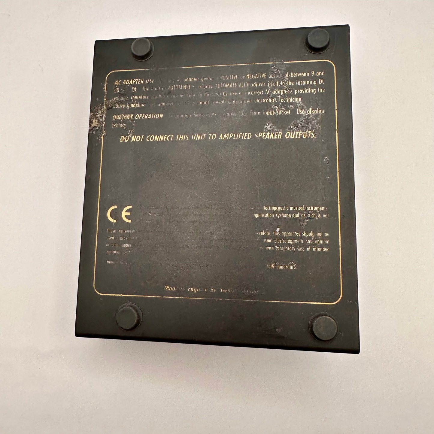 Award-Session Gordon Giltrap GG10 Electro-Acoustic Guitar Preamp.