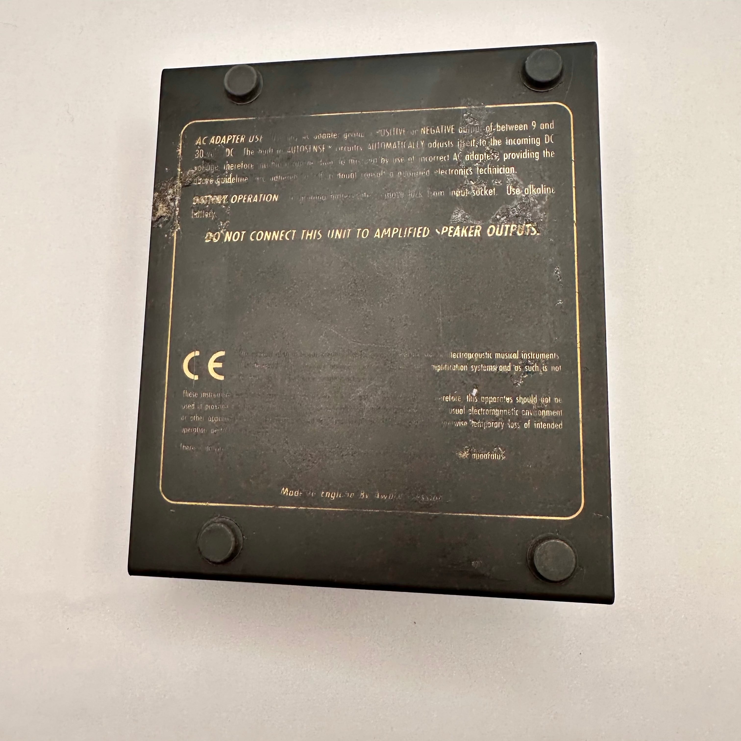 Award-Session Gordon Giltrap GG10 Electro-Acoustic Guitar Preamp