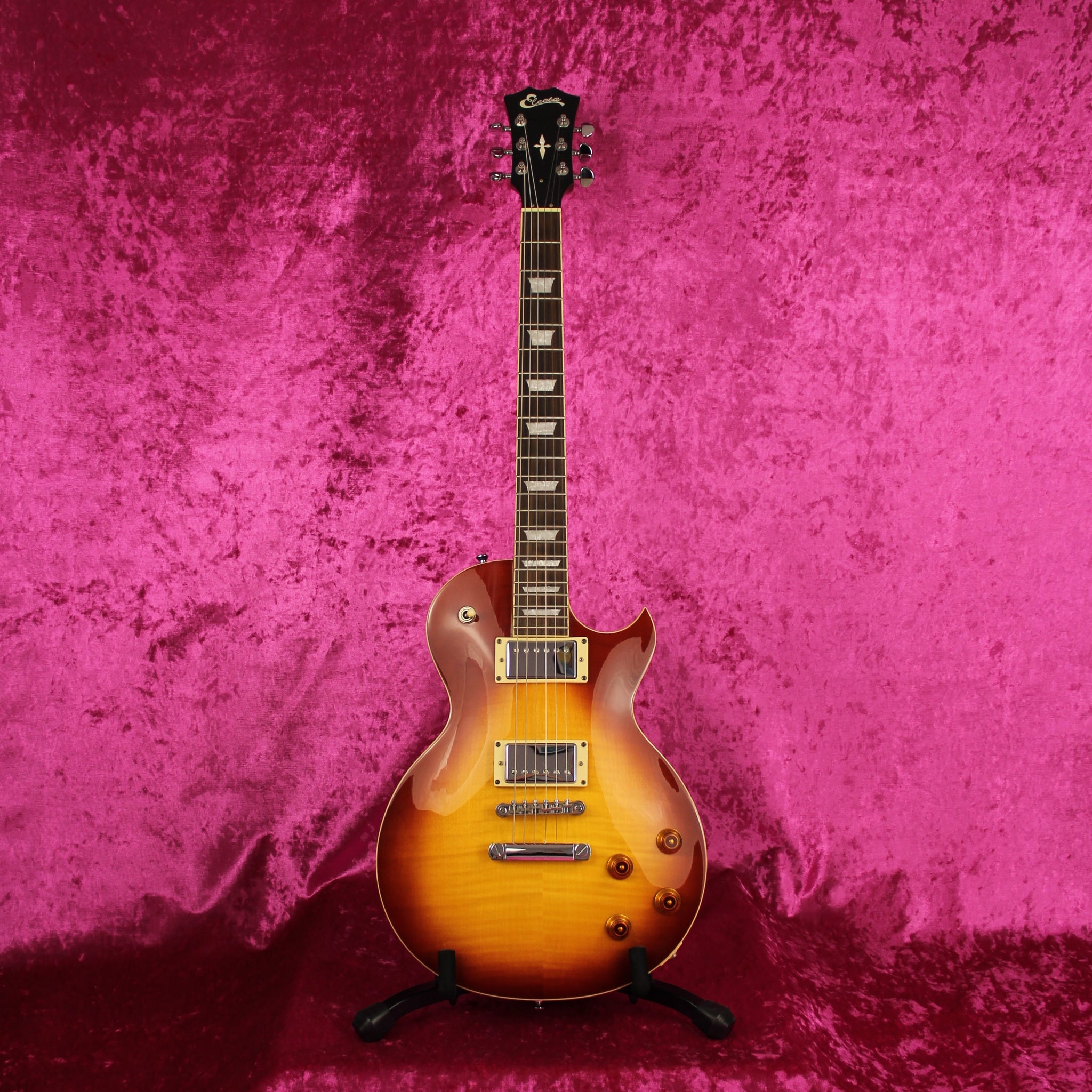 Electa Sunburst Les Paul Style – Southside Guitars