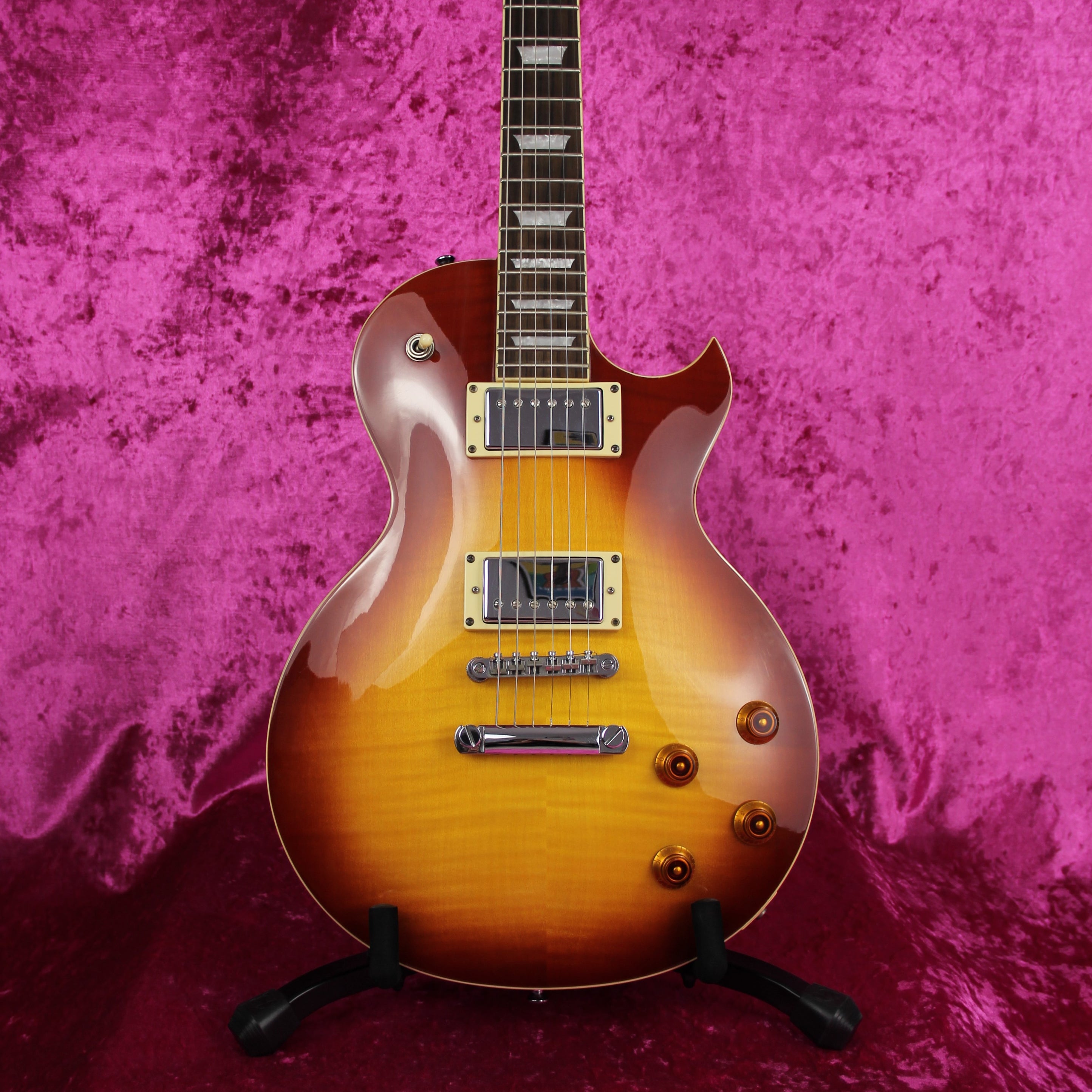 Electa Sunburst Les Paul Style – Southside Guitars