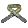 DSL JAC20 APR-BLUE Jacquard Genuine Leather Strap