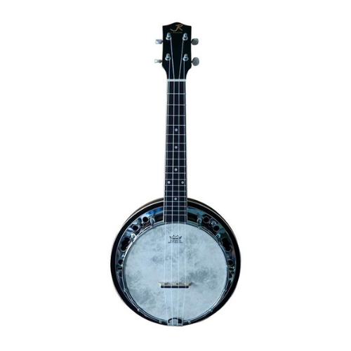 J.Reynolds JBJ124 Concert Banjo Ukulele with Resonator in Tobacco Burst Gloss