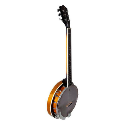 J.Reynolds 6-String Banjo with Resonator in 2-Tone Sunburst Gloss
