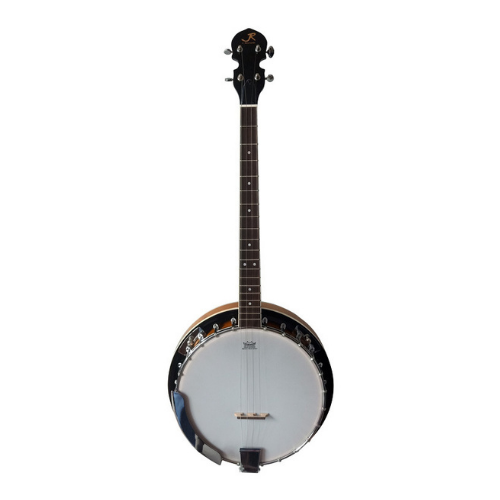 J.Reynolds JBJ244 4-String Tenor Banjo with Resonator in 2-Tone Sunburst Gloss