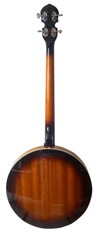 J.Reynolds JBJ244 4-String Tenor Banjo with Resonator in 2-Tone Sunburst Gloss