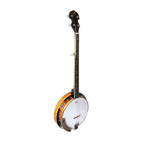 J.Reynolds JBJ245CR 5-String Deluxe Banjo with Resonator in Tobacco Burst Gloss