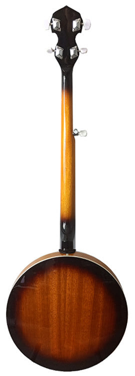 J.Reynolds JBJ245 5-String Banjo with Resonator in 2-Tone Sunburst Gloss