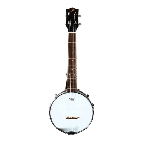 J.Reynolds JBU104M Concert Banjo Ukulele with Open Back in Tobacco Burst Matte