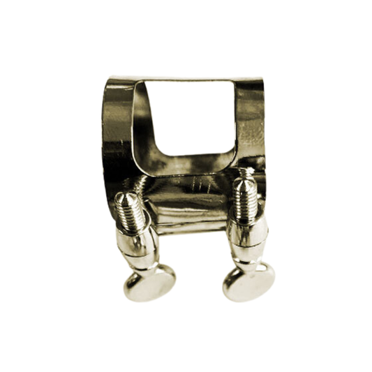 J.Michael Metal Clarinet Ligature in Chrome Finish
