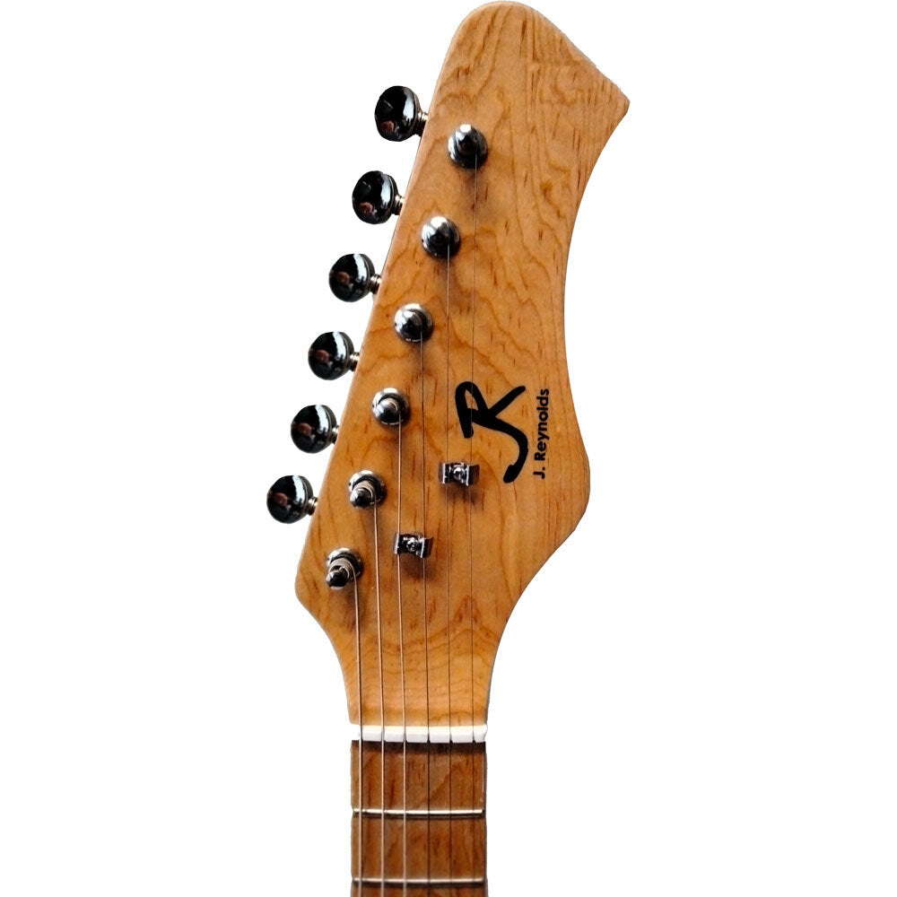 J.Reynolds JRPKSTBK Mini ST Electric Guitar Prelude Starter Pack in Black