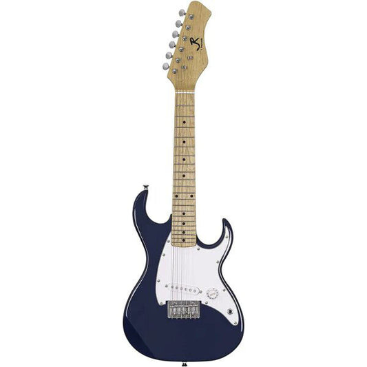 J.Reynolds JRPKSTTBL Mini ST Electric Guitar Prelude Starter Pack in Blue