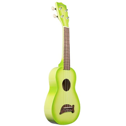 Kala MK-SD/GRNBRST Green Burst Soprano Dolphin Ukulele