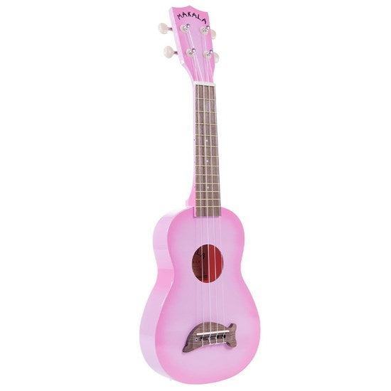 Kala MK-SD/PKBRST Pink Burst Soprano Dolphin Ukulele