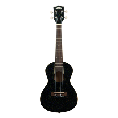Kala KA-SPRK-BLACK Galaxy Black Sparkle Concert Ukulele