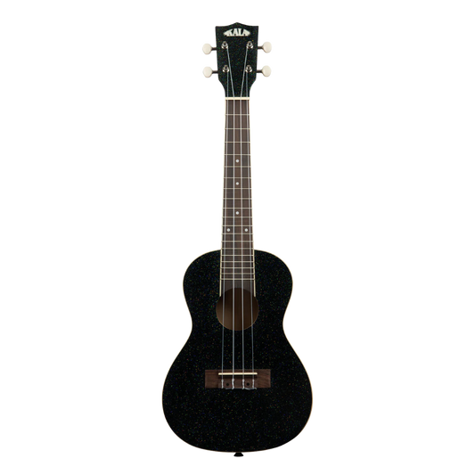 Kala KA-SPRK-BLACK Galaxy Black Sparkle Concert Ukulele