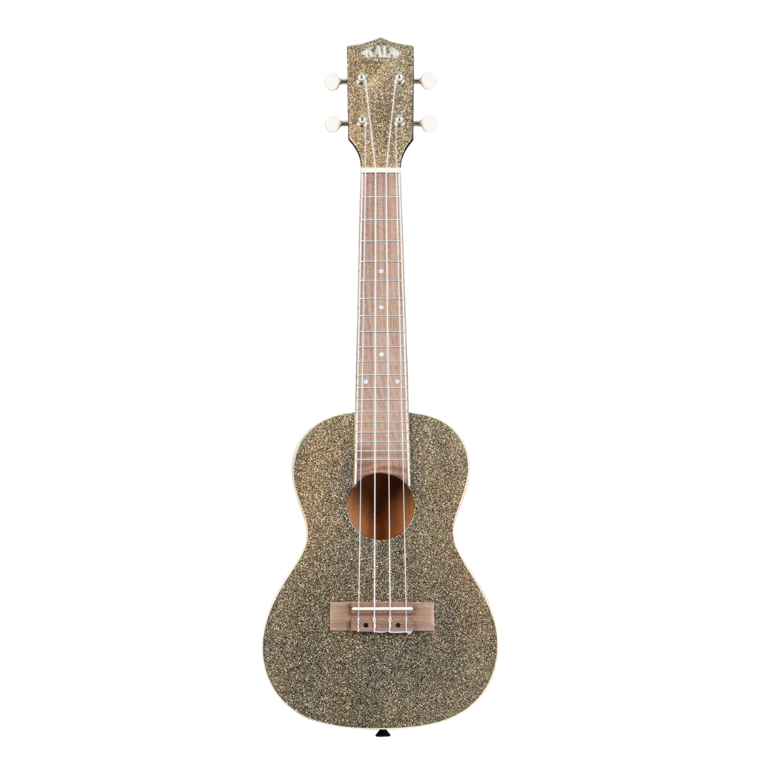 Kala KA-SPRK-GOLD Stardust Gold Sparkle Concert Ukulele