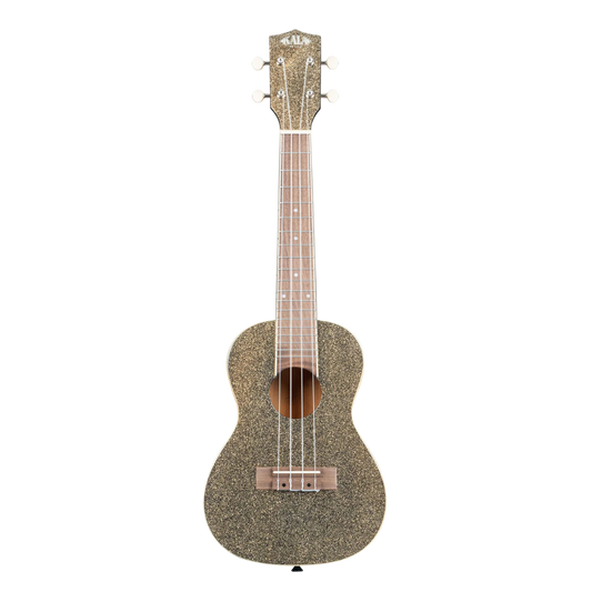 Kala KA-SPRK-GOLD Stardust Gold Sparkle Concert Ukulele