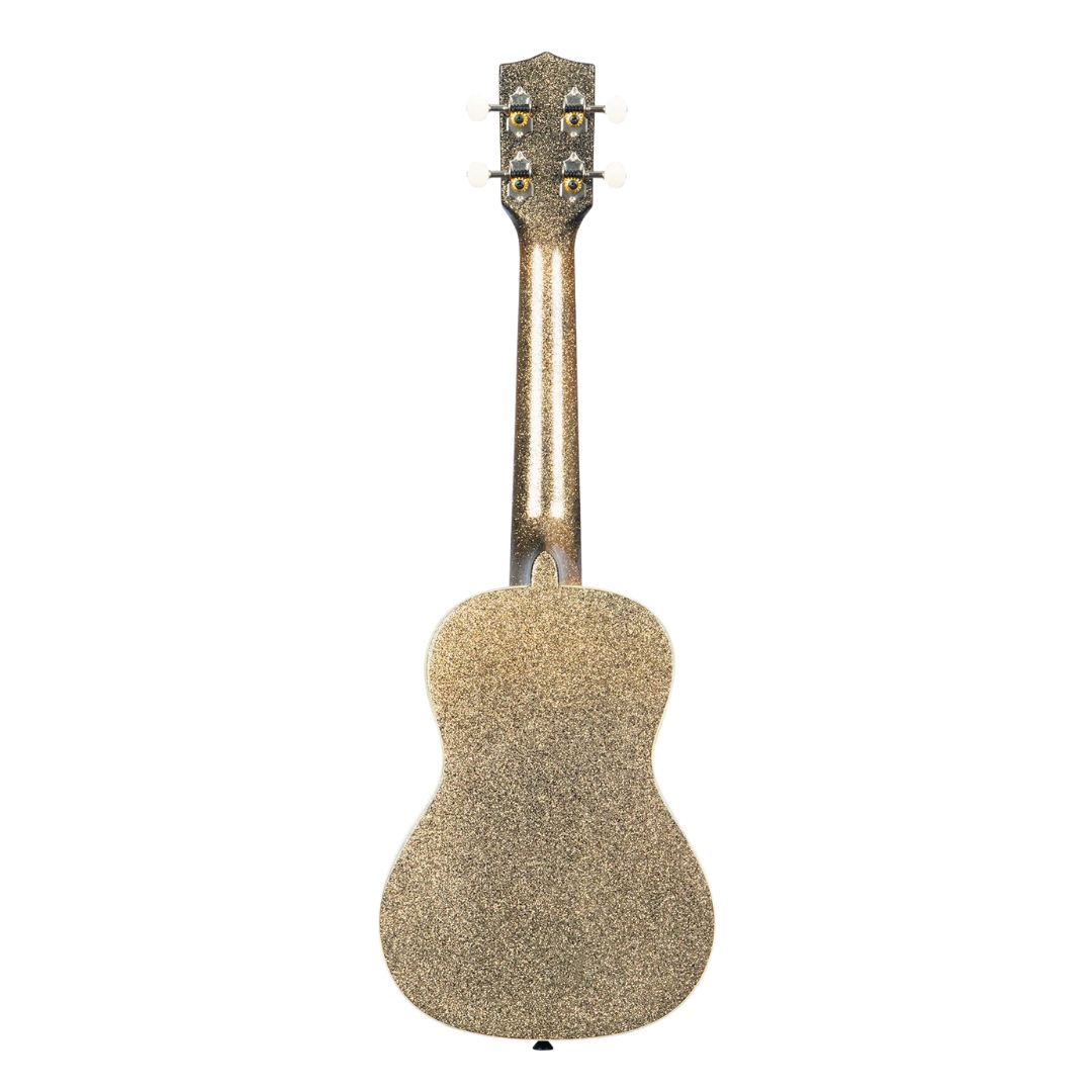 Kala KA-SPRK-GOLD Stardust Gold Sparkle Concert Ukulele