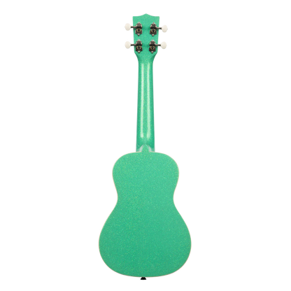 Kala KA-SPRK-GREEN Gatsby Green Sparkle Concert Ukulele