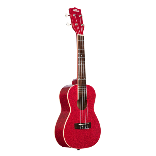 Kala KA-SPRK-RED Ritzy Red Sparkle Concert Ukulele