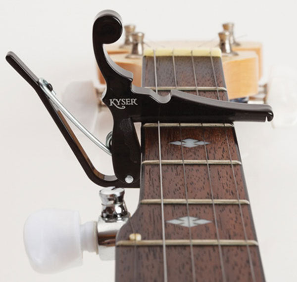 Kyser KBMB Quick-Change Banjo/Mandolin/Uke Capo in Black Finish