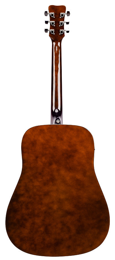 Kohala KG100 Series Dreadnought Acoustic Electric Guitar in Natural Finish