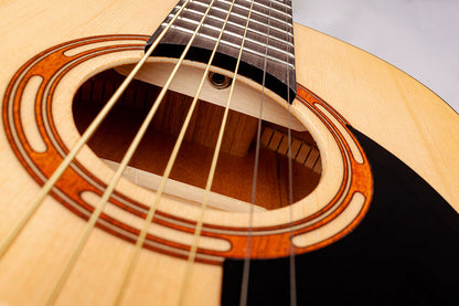 Kohala KG75 Series Travel Acoustic Guitar in Natural Finish