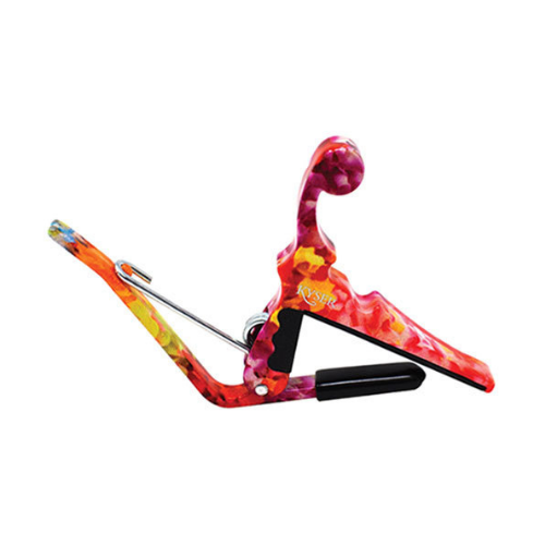 Kyser KULEA Quick-Change Ukulele Capo in Hawaiian Lei Finish