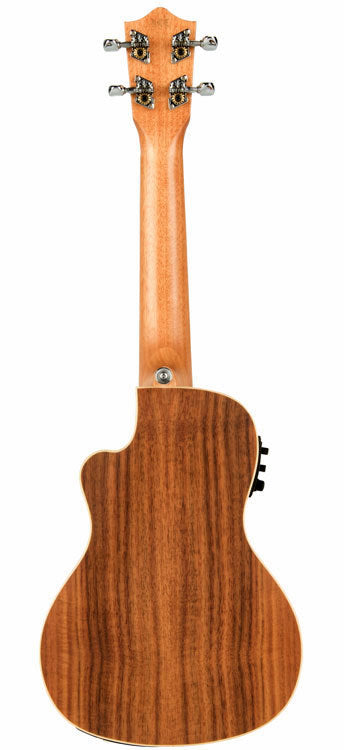 Lanikai Acacia Solid Top Series Concert Acoustic Electric Ukulele in Natural Satin Finish