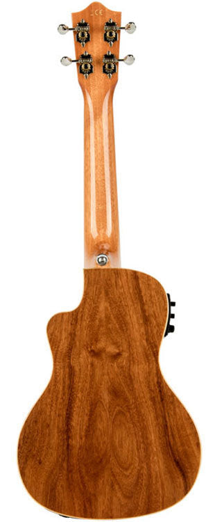 Lanikai Acacia Series All Solid Concert Acoustic Electric Ukulele in Natural Gloss Finish