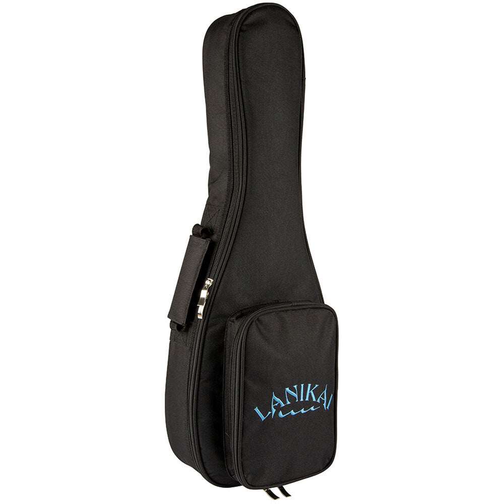 Lanikai Acacia Solid Top Series 6-String Guitalele Acoustic Electric Ukulele in Natural Satin Finish
