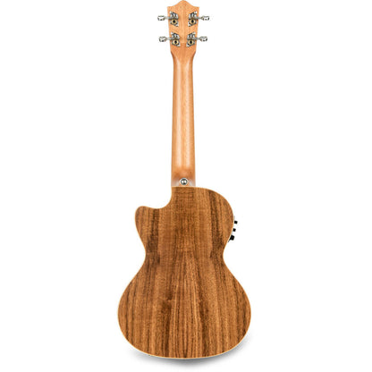 Lanikai Acacia Solid Top Series Tenor Acoustic Electric Ukulele in Natural Satin Finish