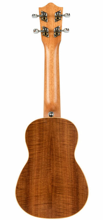 Lanikai Acacia Solid Top Series Soprano Ukulele in Natural Satin Finish