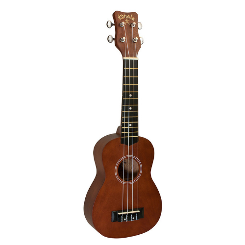 Kohala Akamai Series Soprano Ukulele in Natural Satin Finish with Binding