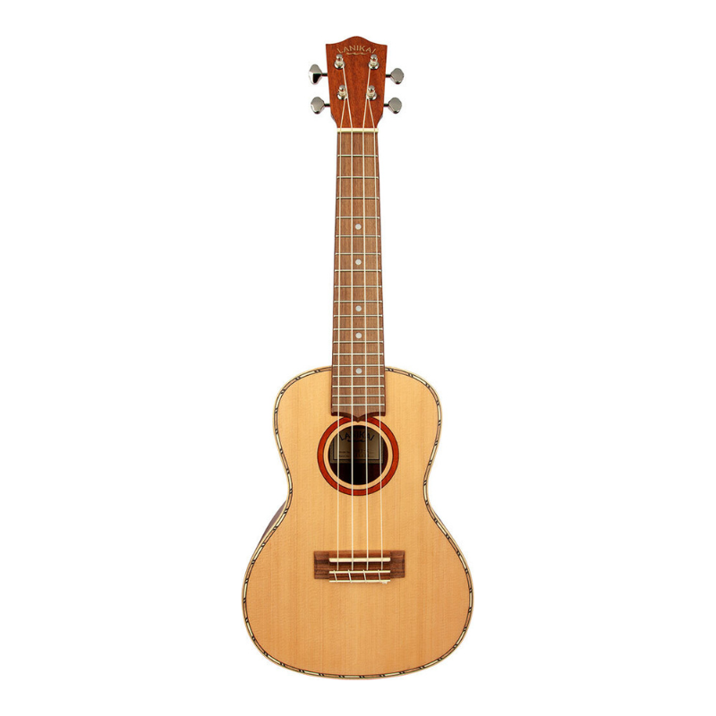 Lanikai Cedar Series Concert Ukulele in Natural Satin Finish