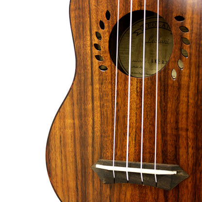 Leolani Solid Koa Series Soprano Ukulele with Gigbag