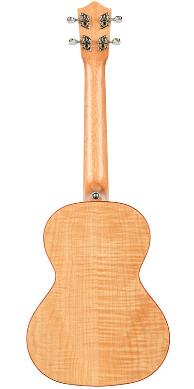 Lanikai Flamed Maple Series Tenor Ukulele in Natural Satin Finish