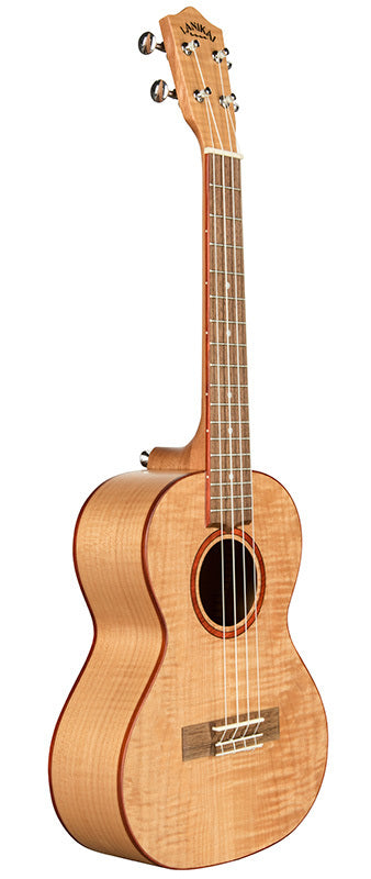 Lanikai Flamed Maple Series Tenor Ukulele in Natural Satin Finish