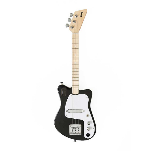 Loog LGMIEK Kids Electric Mini Guitar in Black