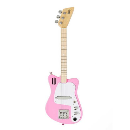 Loog LGMIEM Electric Mini Guitar in Pink