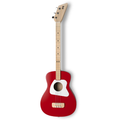Loog LGPRCAR Kids Pro Acoustic Guitar in Red