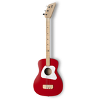 Loog LGPRCAR Kids Pro Acoustic Guitar in Red